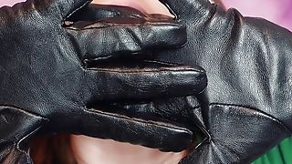 "asmr: My Very Old Vegan-leather Gloves (arya Grander) Sfw Sounding Obsession Movie"