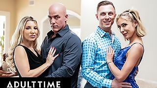 Adult Time - Horny Swingers Ashley Fires And Aiden Ashley Interchange Spouses! Utter Interchange Four-way Orgy!